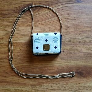 MCM mini crossbody bag 1980's